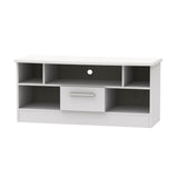 Knightsbridge 1 Drawer TV Unit with Open shelving