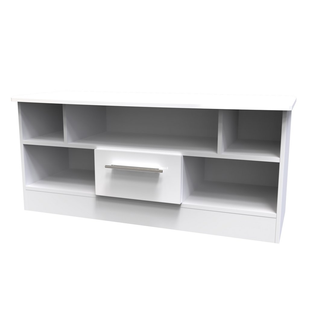 Knightsbridge 1 Drawer TV Unit with Open shelving
