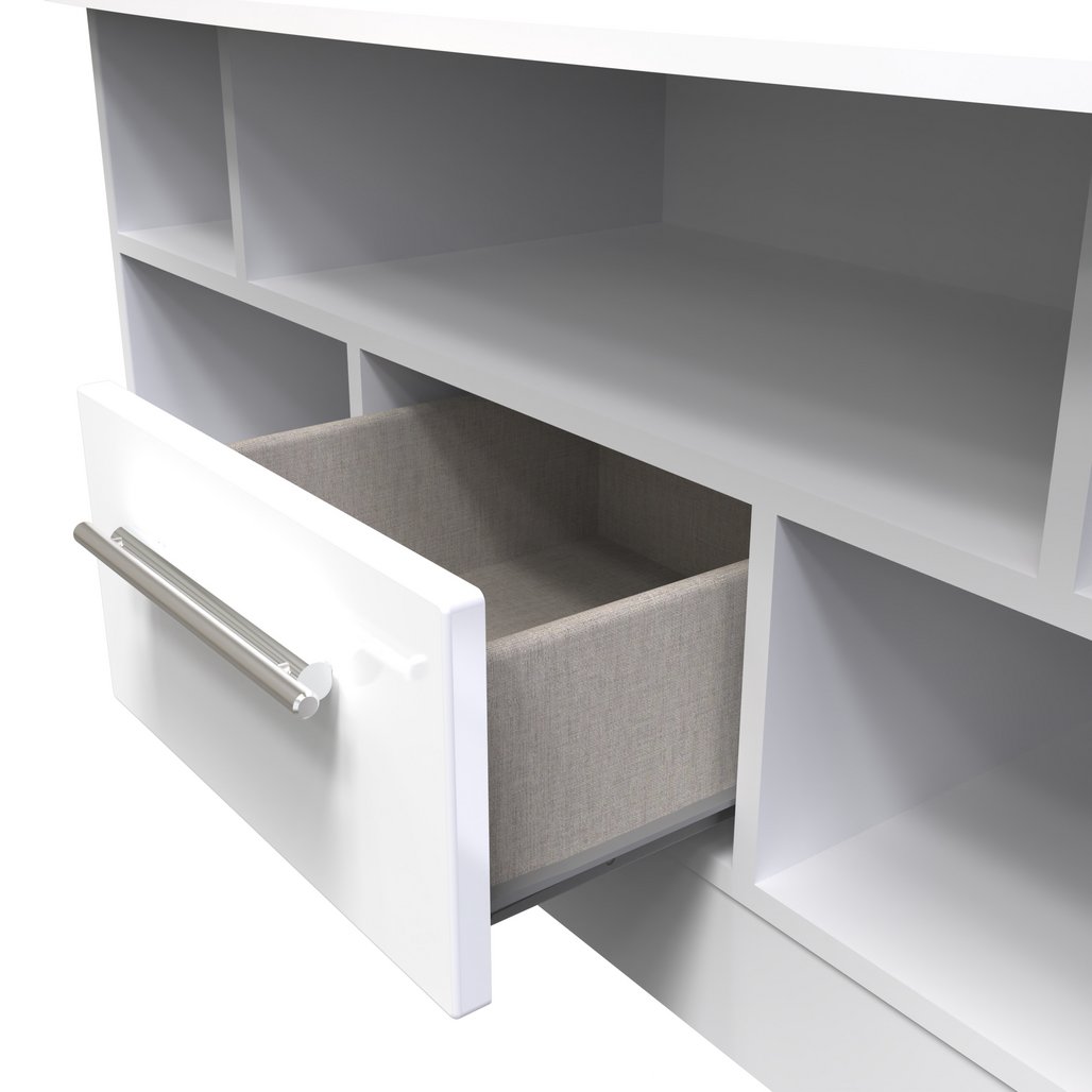Knightsbridge 1 Drawer TV Unit with Open shelving