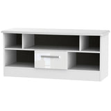 Knightsbridge 1 Drawer TV Unit with Open shelving