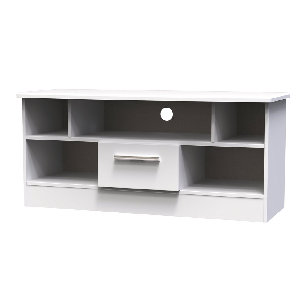 Knightsbridge 1 Drawer TV Unit with Open shelving