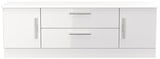Knightsbridge Wide 2 Door 2 Drawer TV Unit
