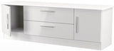 Knightsbridge Wide 2 Door 2 Drawer TV Unit