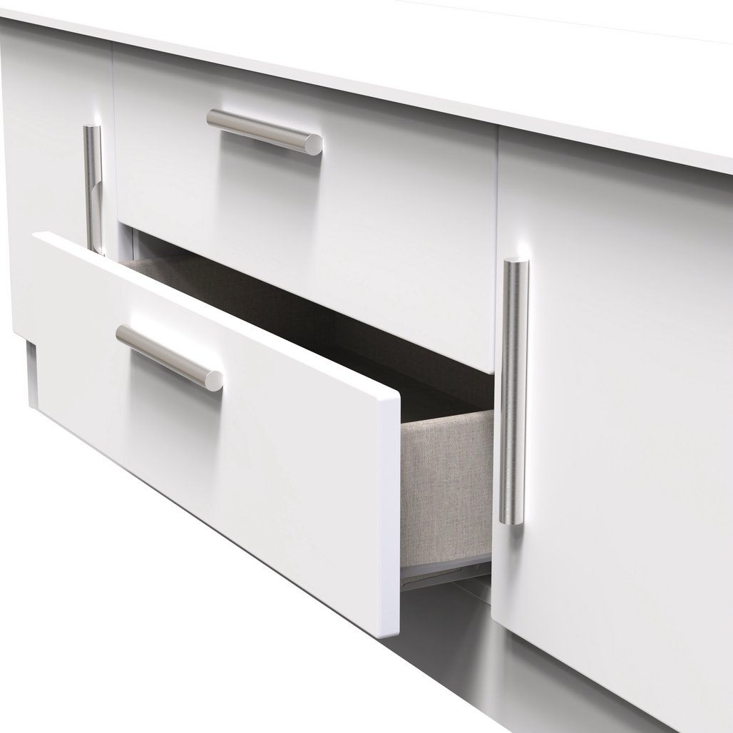 Knightsbridge Wide 2 Door 2 Drawer TV Unit