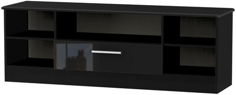 Knightsbridge Wide 1 Drawer TV Unit with Open Shelving