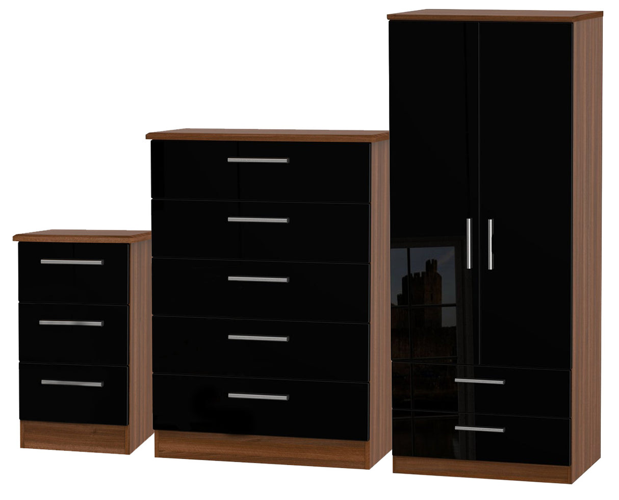 Knightsbridge 3 Piece Bedroom Set