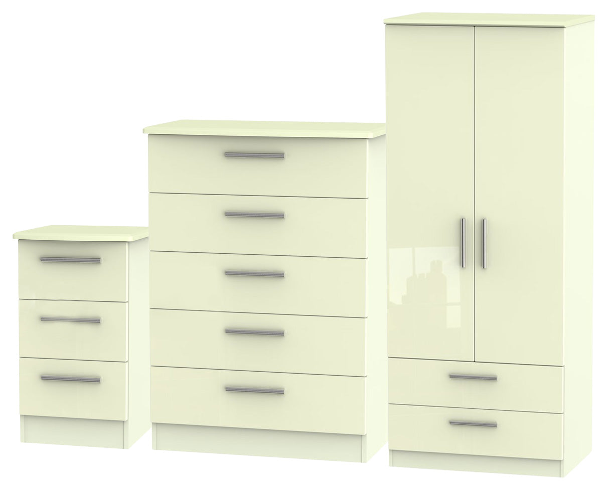 Knightsbridge 3 Piece Bedroom Set