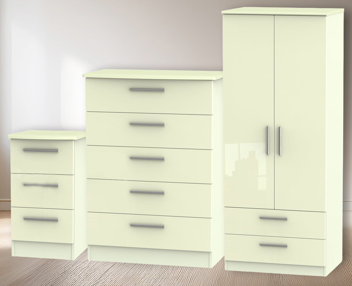 Knightsbridge 3 Piece Bedroom Set