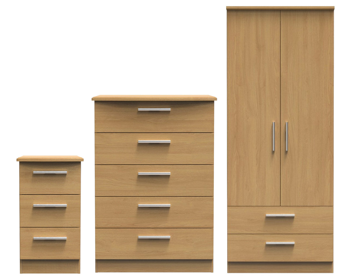 Knightsbridge 3 Piece Bedroom Set
