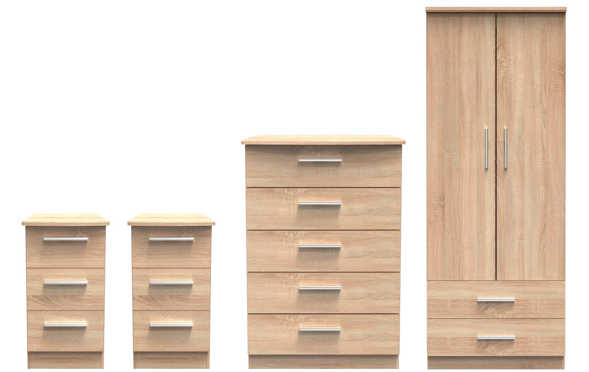 Knightsbridge 4 Piece Bedroom Set