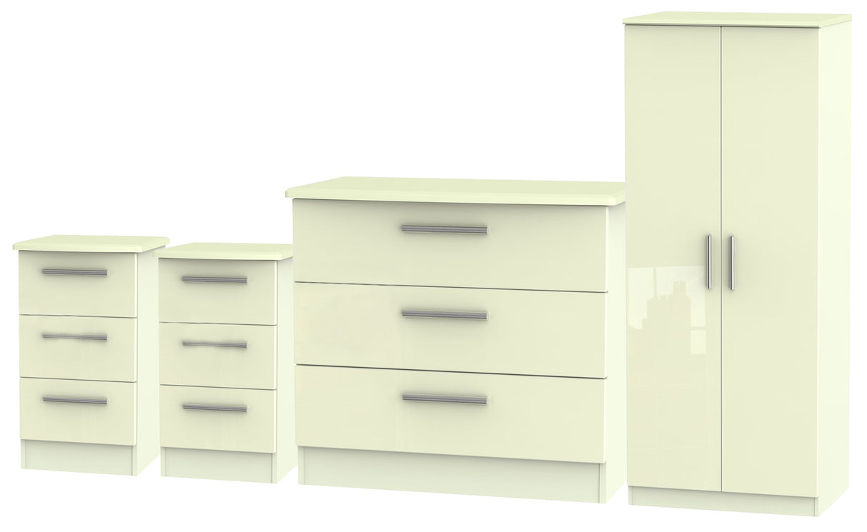 Knightsbridge 4 Piece Bedroom Set