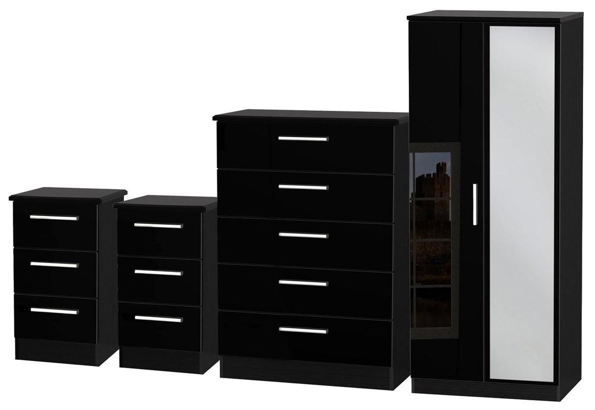 Knightsbridge 4 Piece Bedroom Set