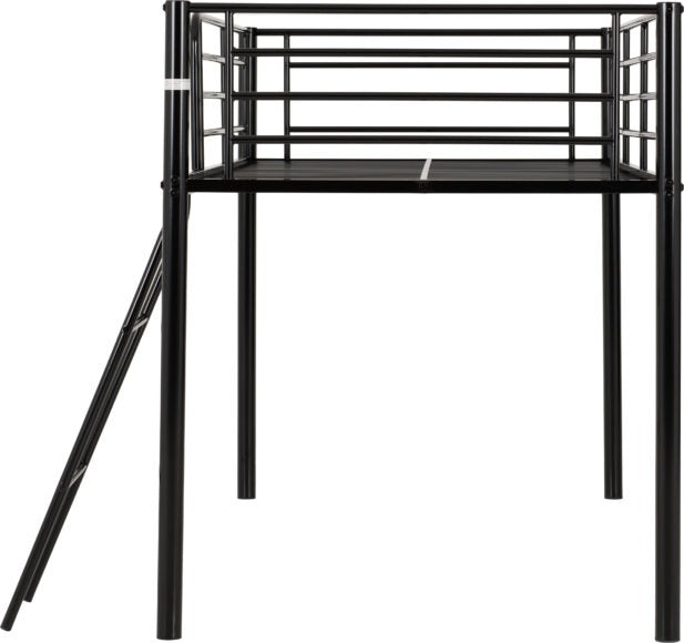 Kora 3ft Single Mid Sleeper Metal Bed Frame