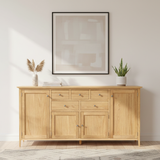 Saxon 4 Door 5 Drawer Long Sideboard