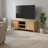 Saxon 2 Door Open Shelf Plasma TV Unit