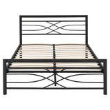 Kelly Black Metal Bed Frame