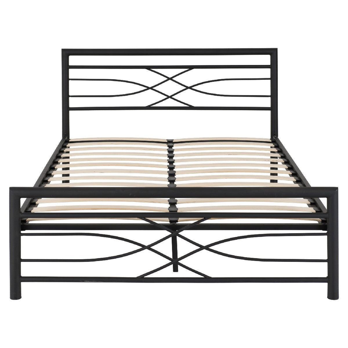 Kelly Black Metal Bed Frame