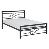 Kelly Black Metal Bed Frame