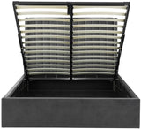 Langham Scalloped Headboard Storage Bed Frame