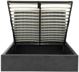 Langham Scalloped Headboard Storage Bed Frame