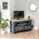 Lancaster 2 Drawer Corner TV Unit