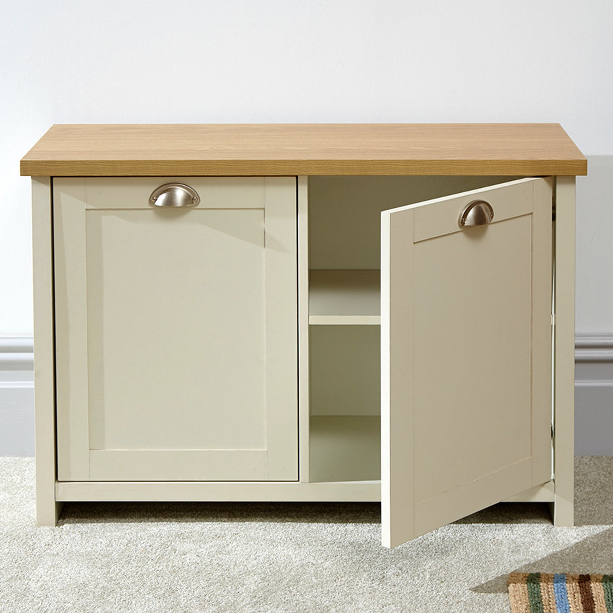 Lancaster 2 Door Shoe Storage Cabinet