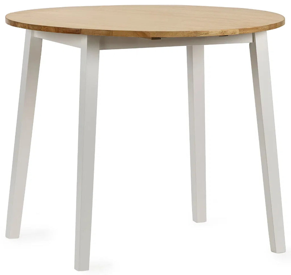 Linwood Round Dropleaf Extendable Dining Table