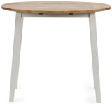 Linwood Round Dropleaf Extendable Dining Table