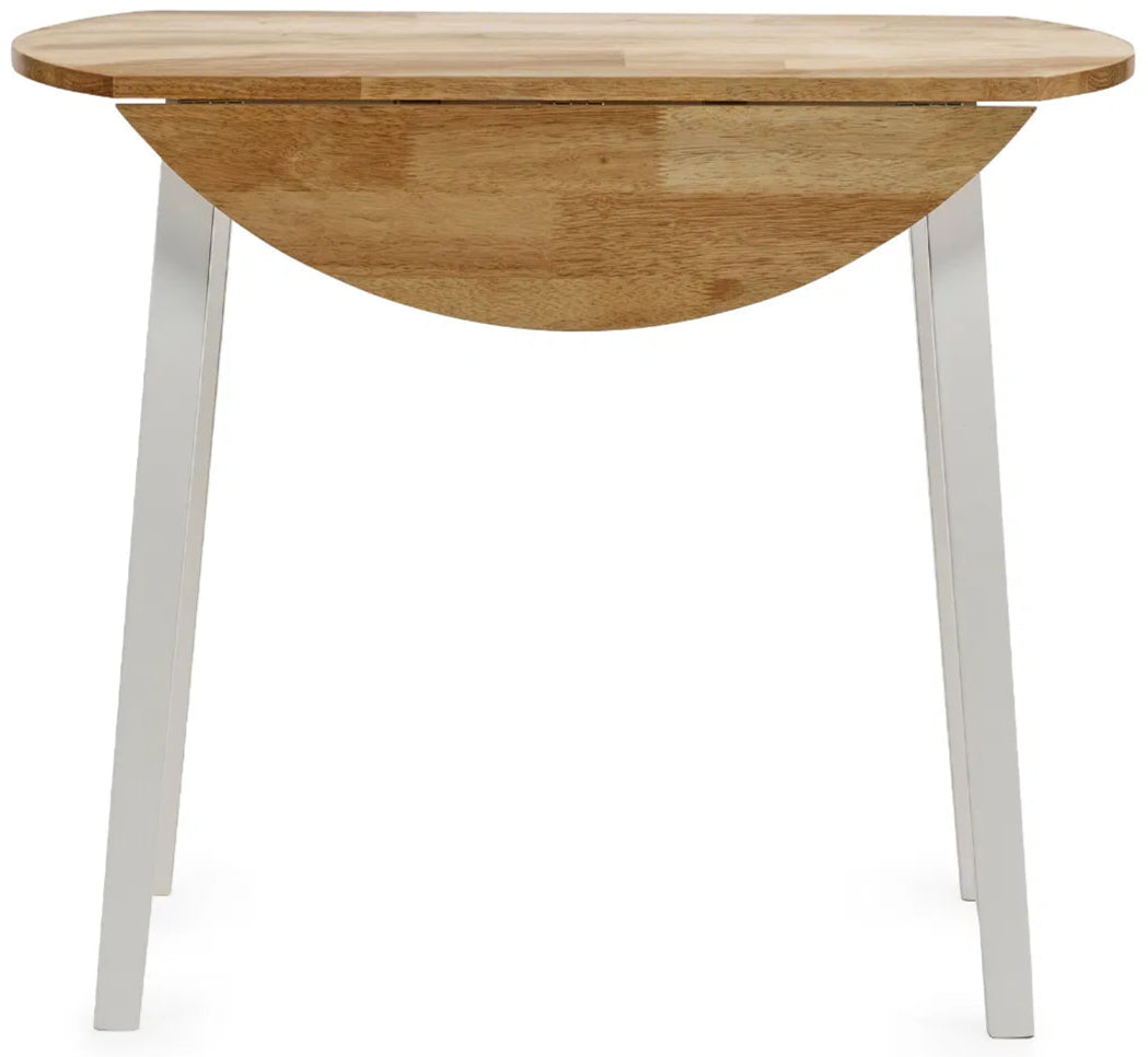 Linwood Round Dropleaf Extendable Dining Table