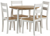 Linwood Round Dropleaf Extendable Dining Table
