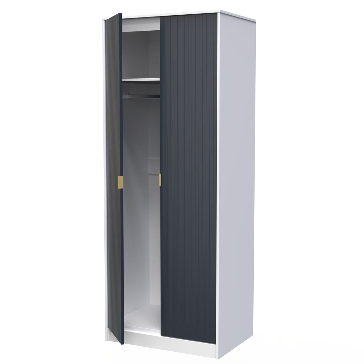 Linear 2 Door Wardrobe