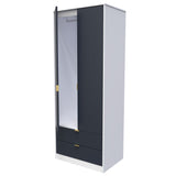 Linear 2 Door 2 Drawer Wardrobe