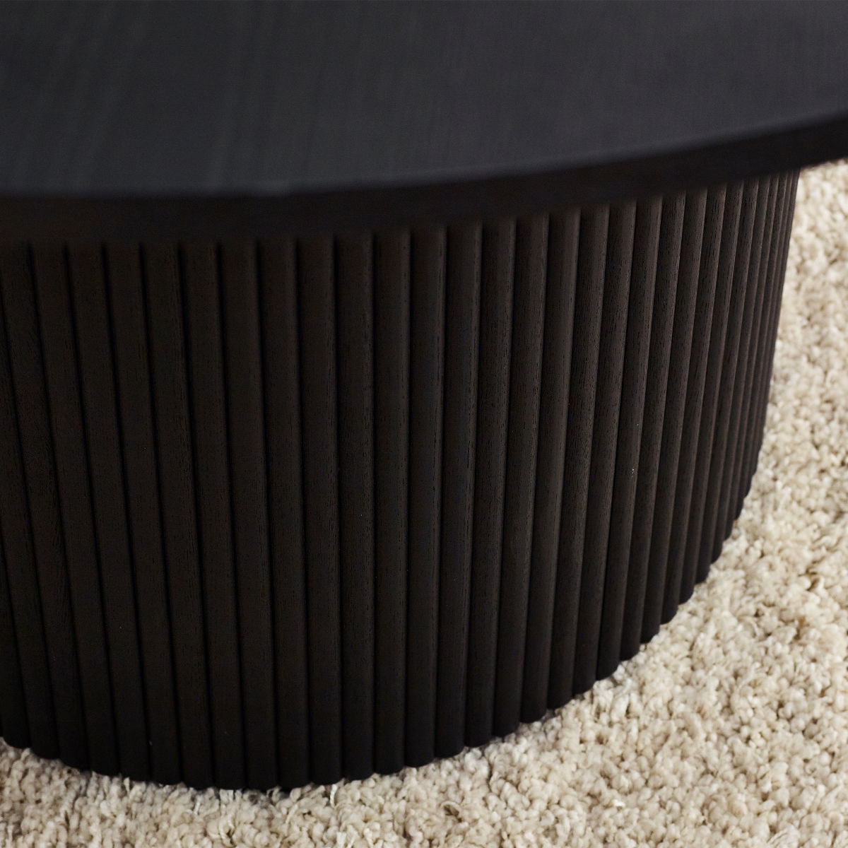 Louis Fluted Round Dining Table