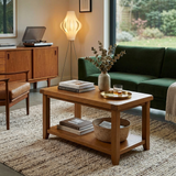 Bryce Open Shelf Coffee Table