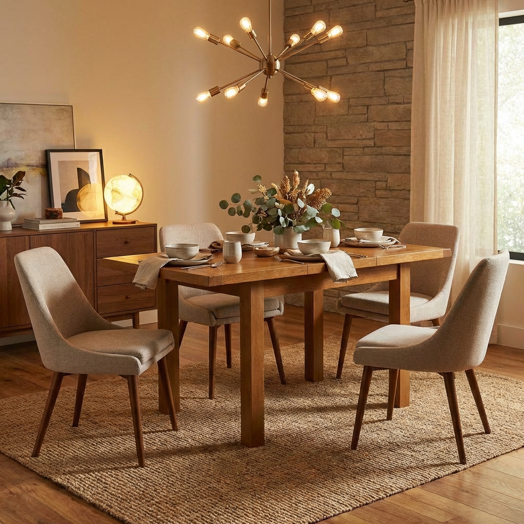 Bryce 100cm/140cm Extending Dining Table
