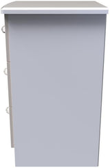 Lumiere 3 Drawer Bedside Table with Built-In Lights