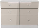 Lumiere 6 Drawer Midi Chest with Built-In Lights