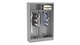 Lynx 2 Door Sliding Mirrored Wardrobe