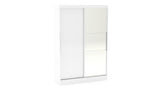 Lynx 2 Door Sliding Mirrored Wardrobe