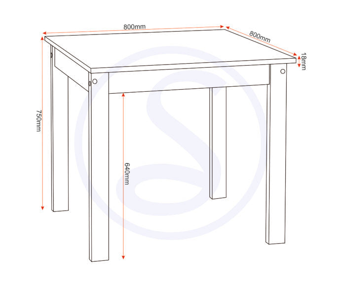 Ludlow 2 Seater Dining Set