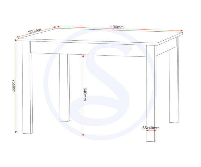 Ludlow 4 Seater Dining Set