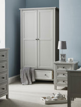 Maine 2 Door 1 Drawer Wardrobe