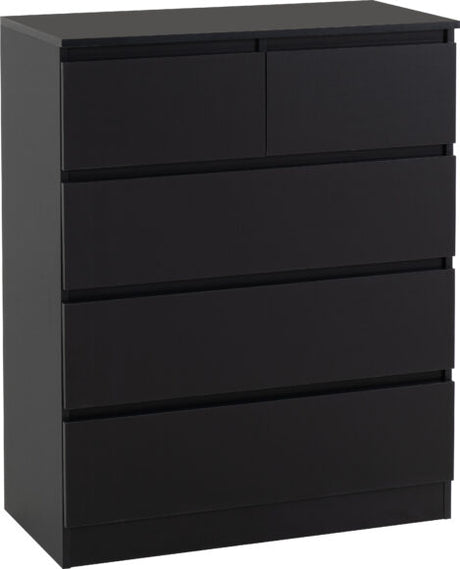 Malvern 3+2 Drawer Chest of Drawers