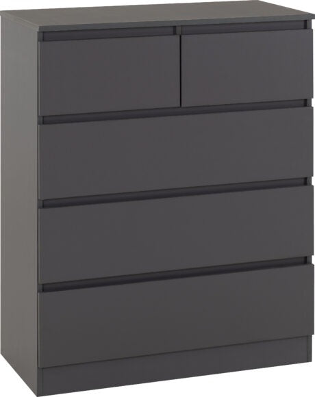 Malvern 3+2 Drawer Chest of Drawers