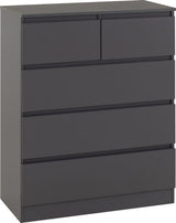 Malvern 3+2 Drawer Chest of Drawers