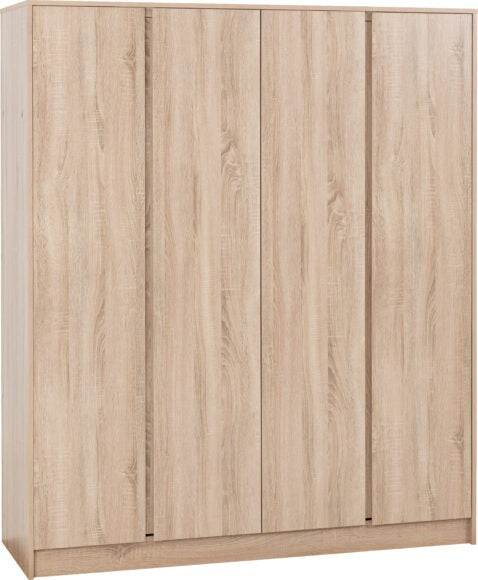 Malvern 4 Door Wardrobe