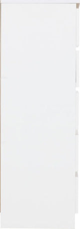 Malvern 5 Drawer Narrow Tallboy Chest of Drawers