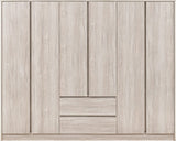 Malvern 6 Door 2 Drawer Wardrobe