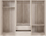 Malvern 6 Door 2 Drawer Wardrobe