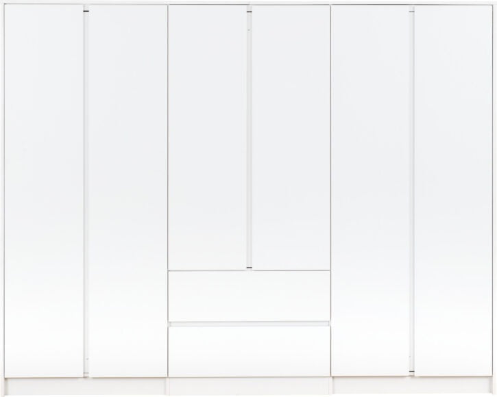 Malvern 6 Door 2 Drawer Wardrobe
